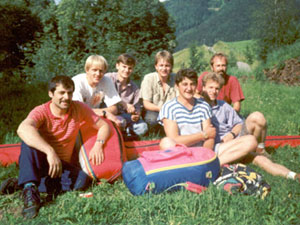 1991 - Gemeinsamer Flugtag in St. Lambrecht.